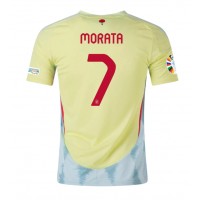 Pánský Fotbalový dres Španělsko Alvaro Morata #7 ME 2024 Venkovní Krátký Rukáv